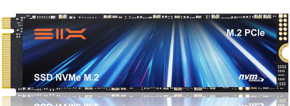 SIX NVME M.2 SSD - PCIe gen 5.0x4 X15000 SSD M.2 2280, Seq. Speed